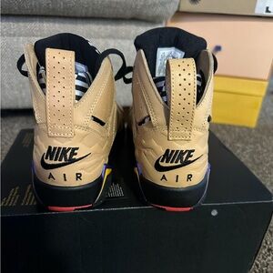 Jordan Kids Sneakers - Tan and Black